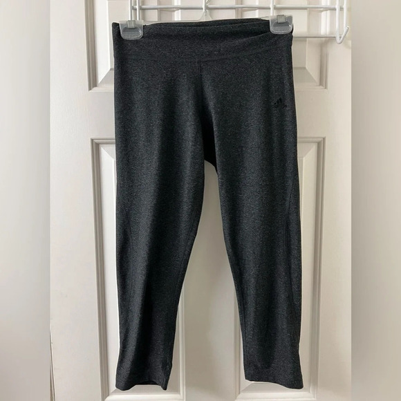 Adidas Gray ClimaLite  Leggings - Picture 2 of 3